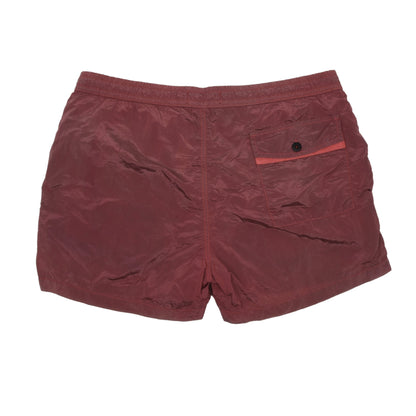 Stone Island Swim Trunks Size XL - Burgundy