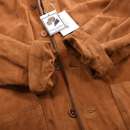 Masterpelle Buttersoft Suede Jacket Size XL ca. 65cm - Tobacco Brown