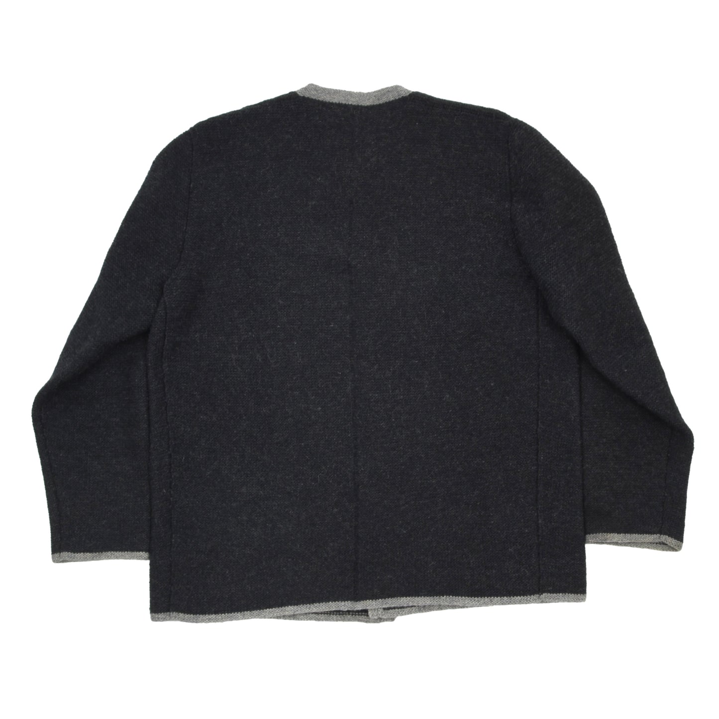 Classic Wool Cardigan/Trachtenweste ca. 60cm - Grey