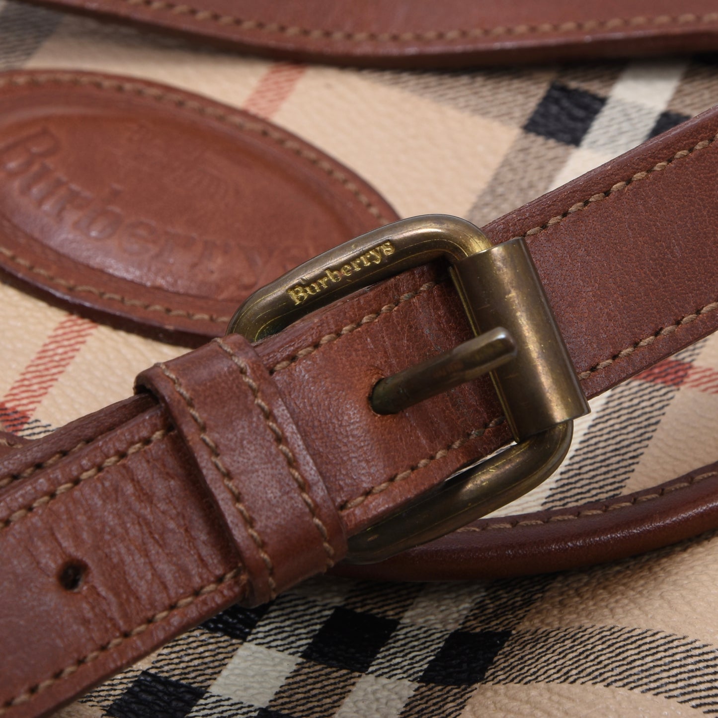 Vintage Burberrys Crossbody Bag ca. 20cm - Novacheck