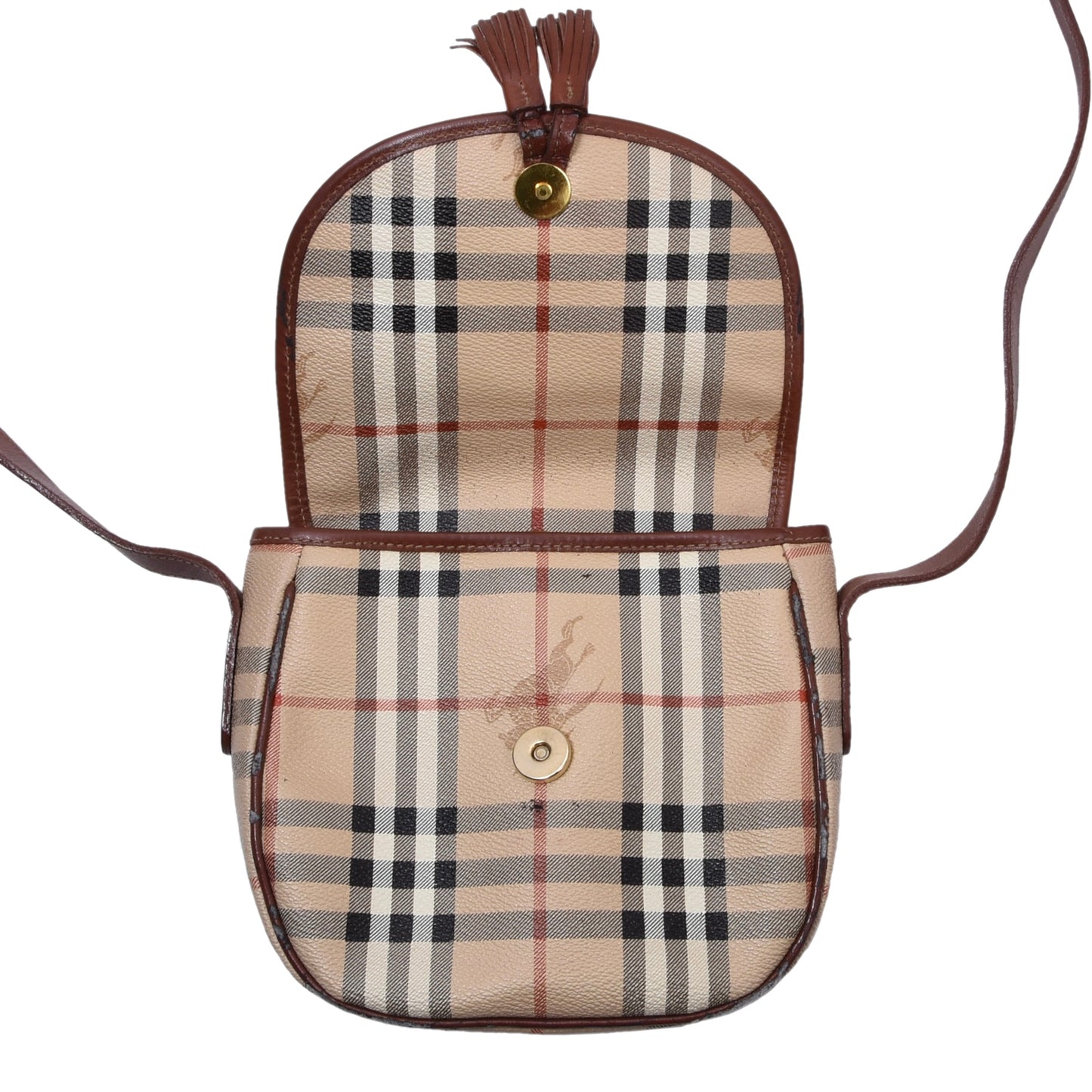 Vintage Burberrys Crossbody Bag ca. 20cm - Novacheck