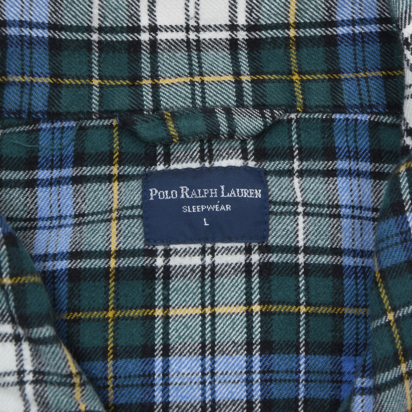 2x Polo Ralph Lauren Cotton Flannel Pyjamas Size L - Tartan