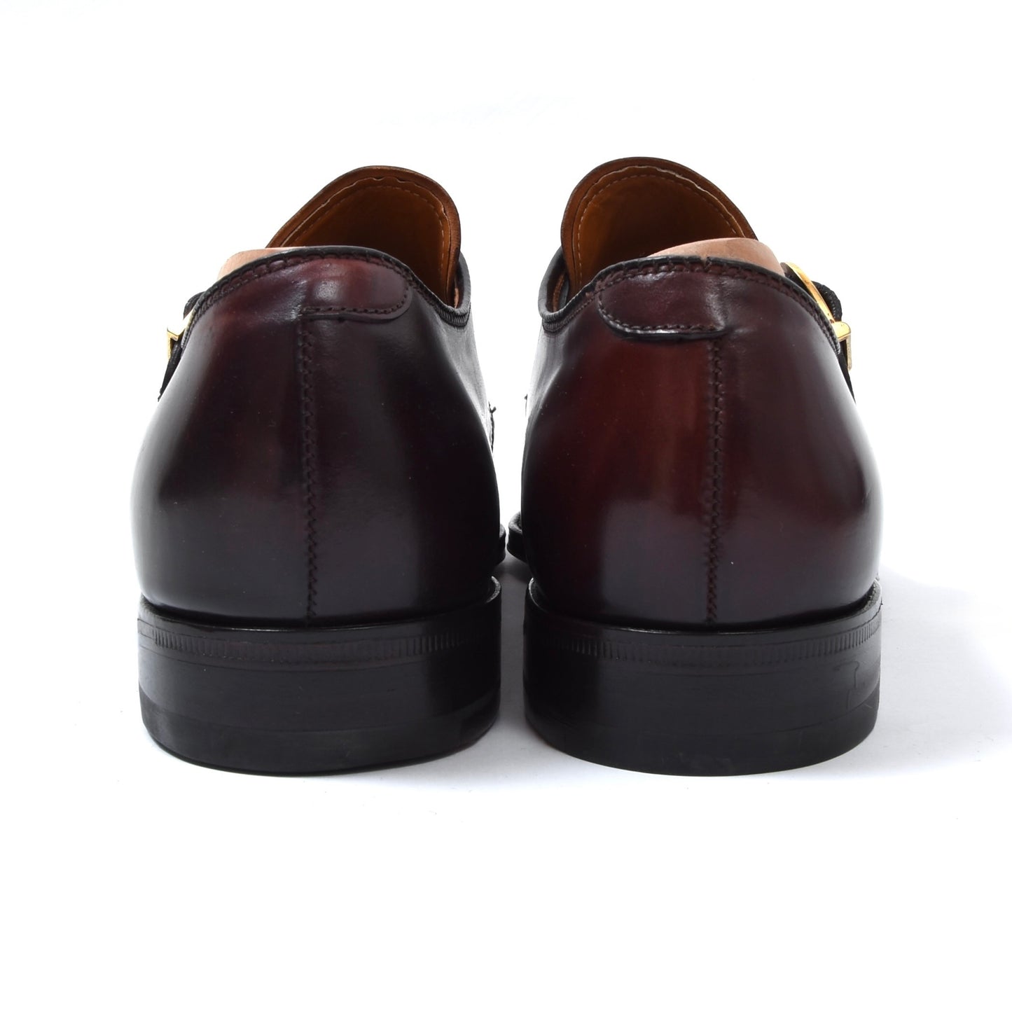 Alden Shell Cordovan Single Monk Schuhe Größe US 7 1/2 C/E