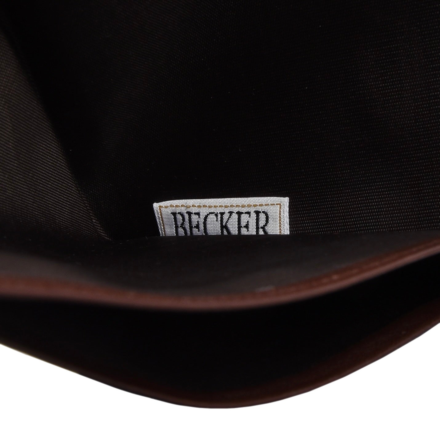 Becker Handmade Leder Reisepasshülle - Braun