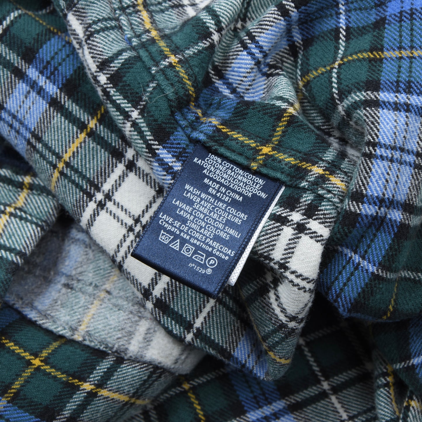 2x Polo Ralph Lauren Cotton Flannel Pyjamas Size L - Tartan