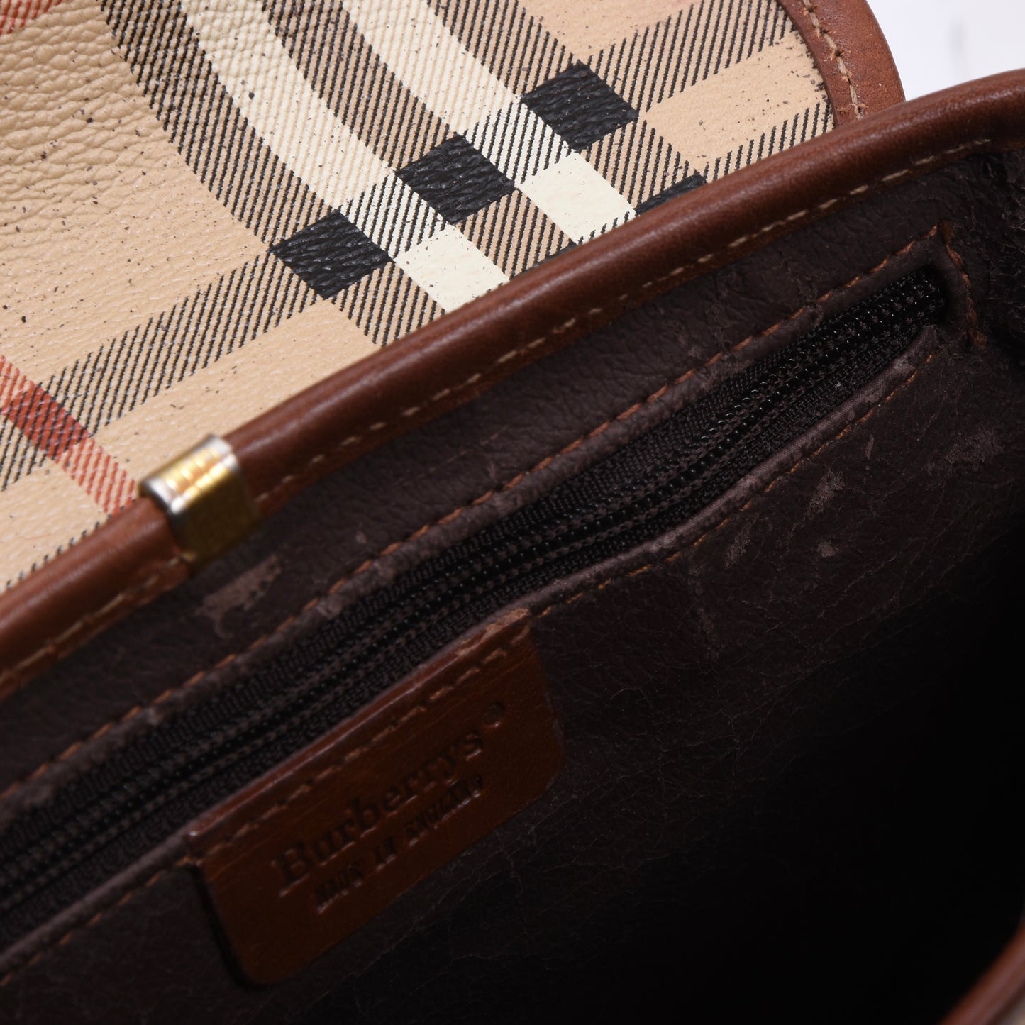 Vintage Burberrys Crossbody Bag ca. 20cm - Novacheck