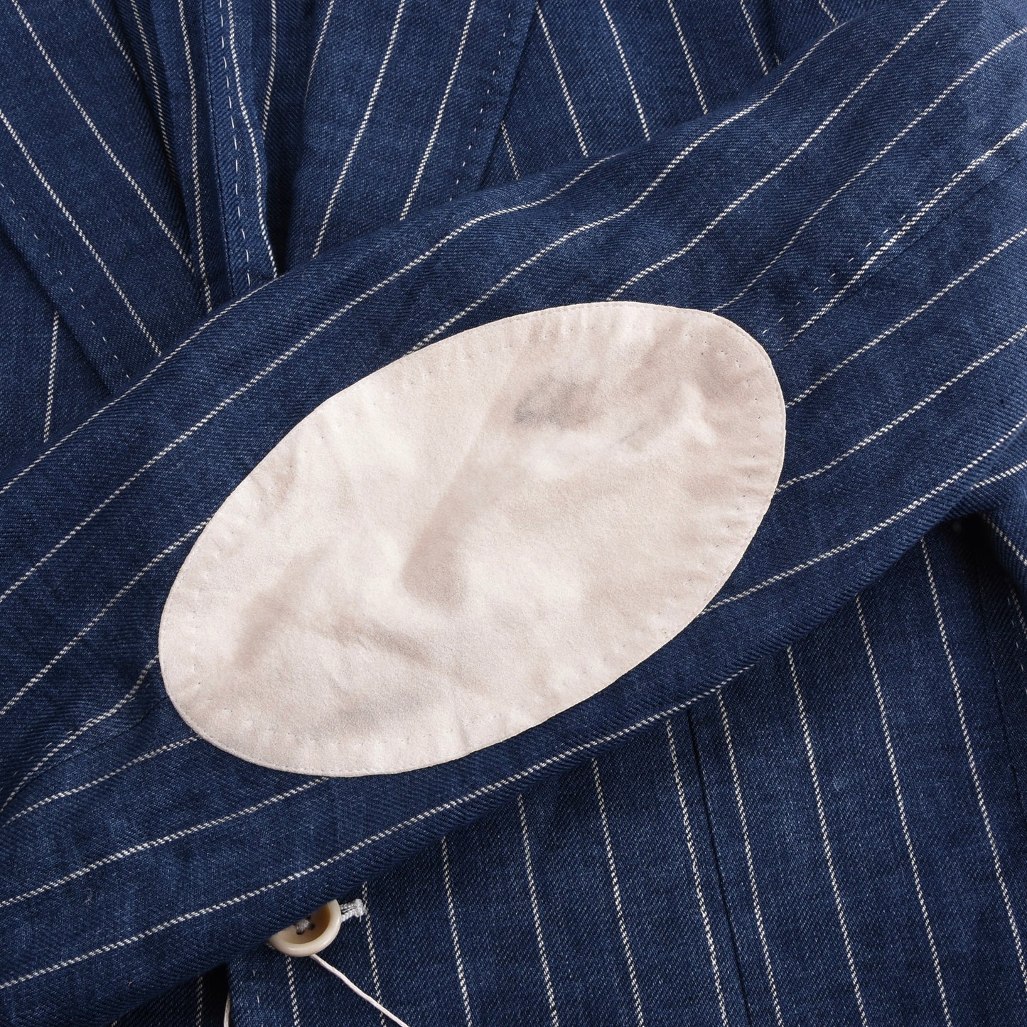 Pal Zileri Leinenjacke Größe 50 ca. 51cm - Blaue Streifen