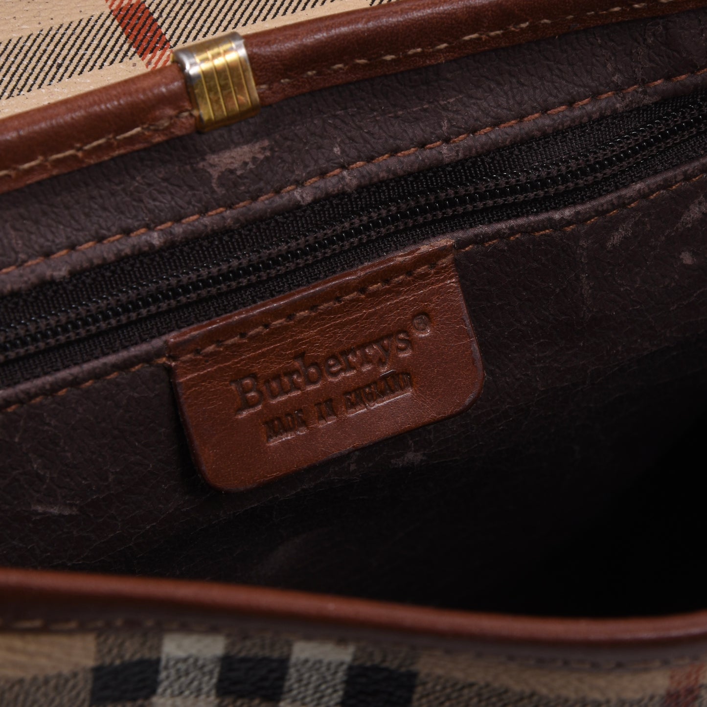 Vintage Burberrys Crossbody Bag ca. 20cm - Novacheck