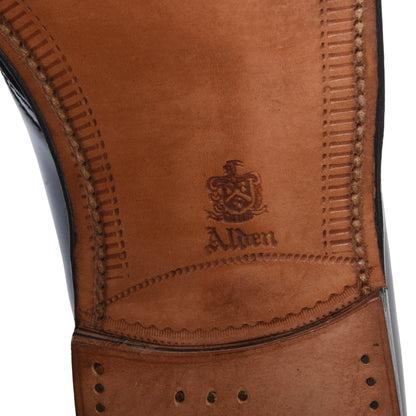 Alden Shell Cordovan Single Monk Schuhe Größe US 7 1/2 C/E