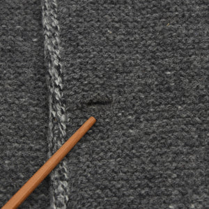 Ruhdorfer Wool Cardigan/Trachtenweste ca. 54cm - Grey