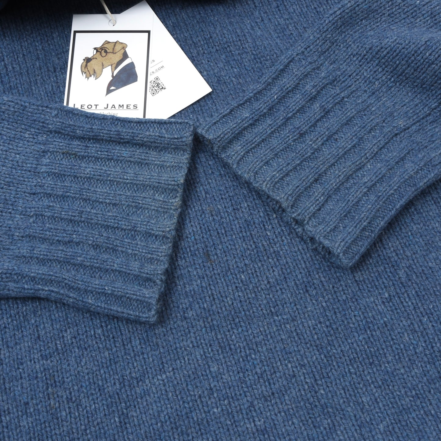 Polo Ralph Lauren Wool/Angora Shawl Collared Sweater Size M - Blue