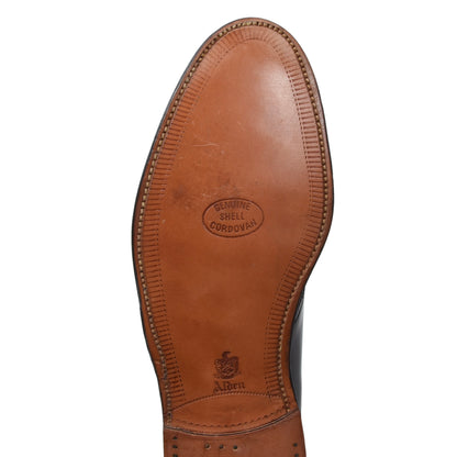 Alden Shell Cordovan Single Monk Schuhe Größe US 7 1/2 C/E