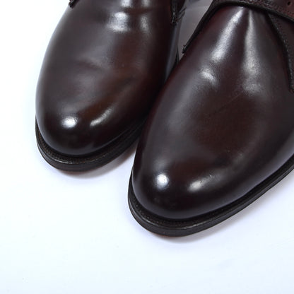 Alden Shell Cordovan Single Monk Schuhe Größe US 7 1/2 C/E