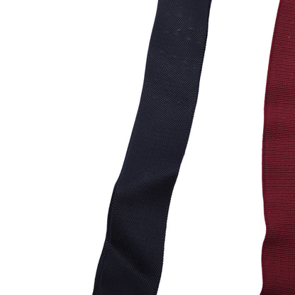 Trafalgar Ribbon Hosenträger - Marineblau/Burgunderrot