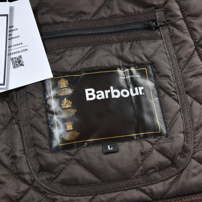 Barbour Liddesdale Steppjacke Gr. L ca. 58cm - Braun