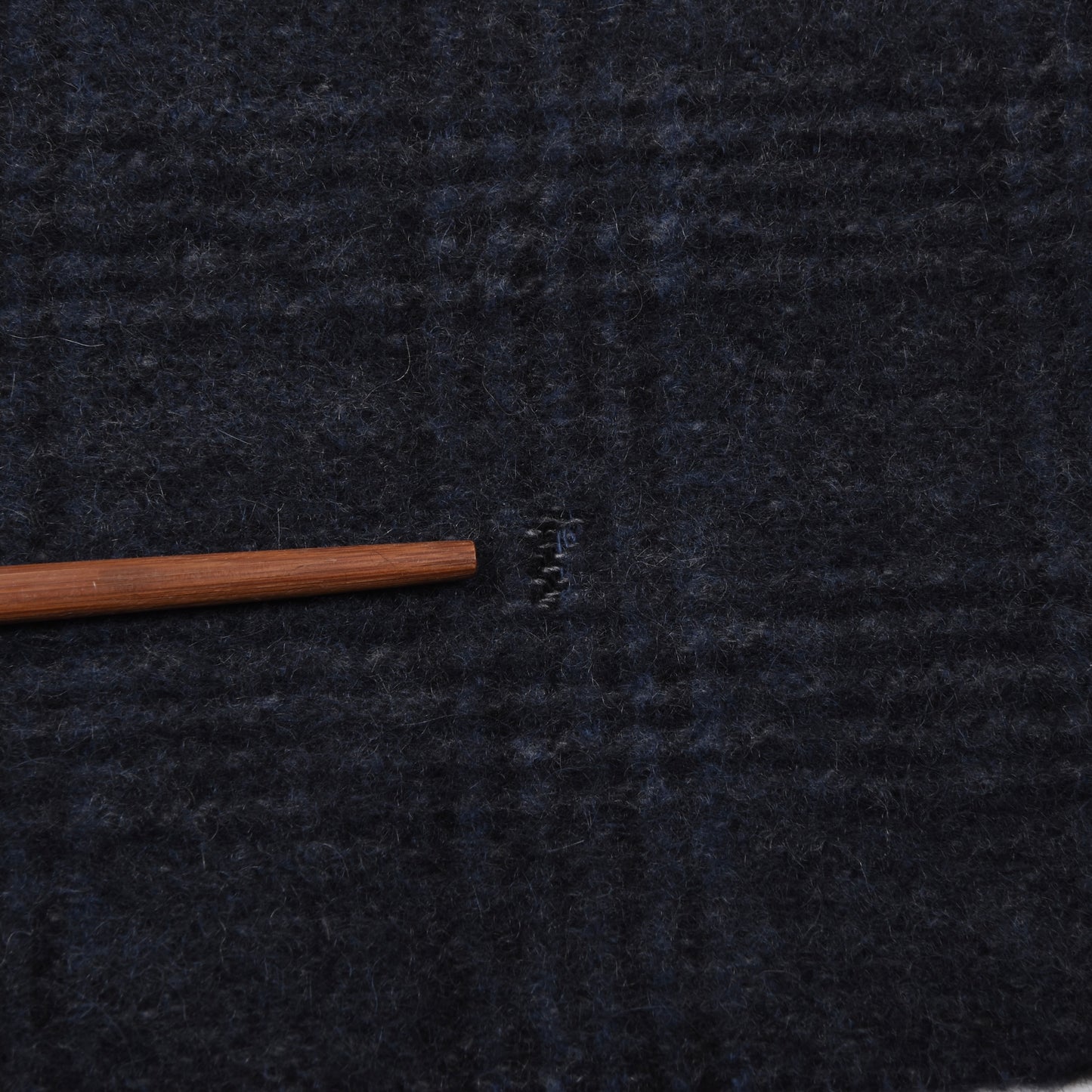 Massaro 100% Cashmere Scarf ca. 168cm - Blue/Grey Plaid