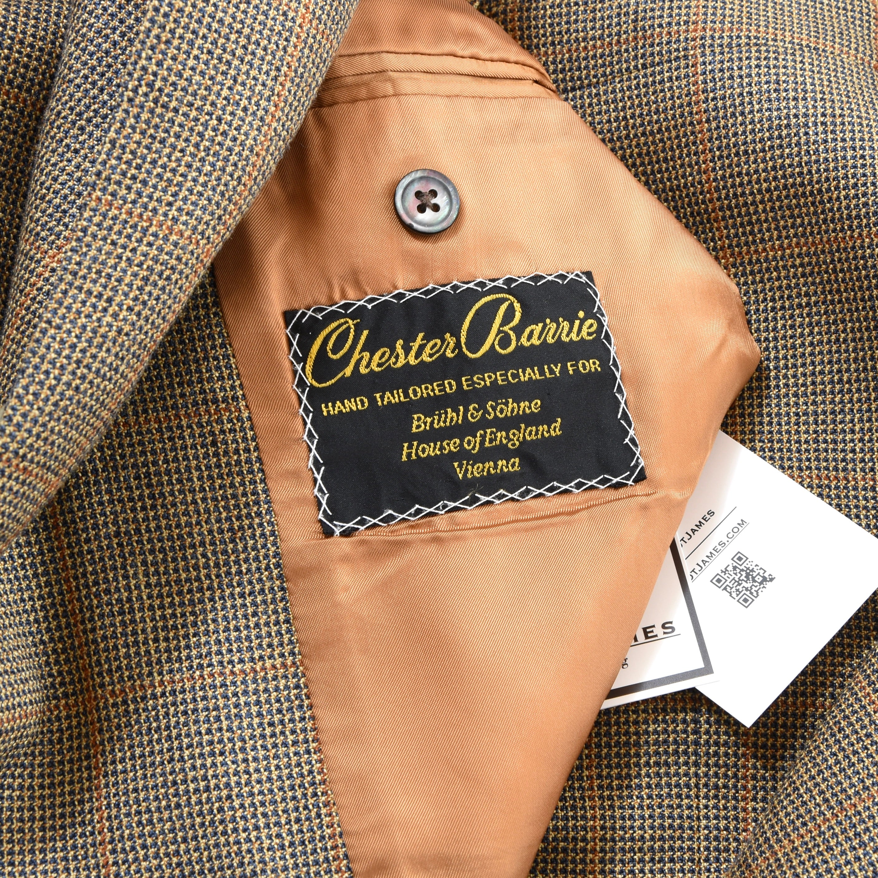 Chester Barrie 70% Silk 30% Wool Vintage Jacket Size 38 ca. 53.5cm ...