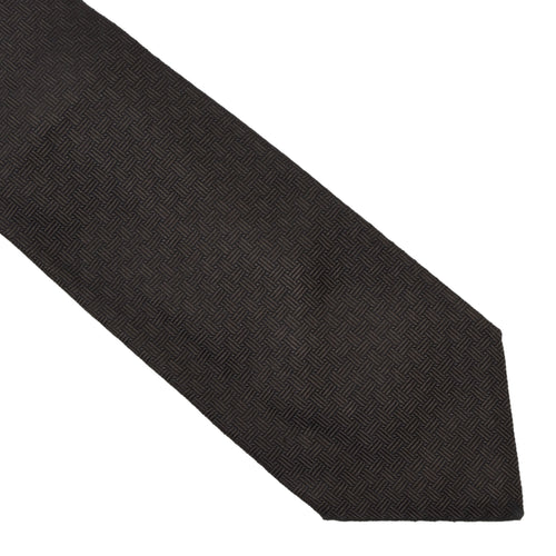 Franck Namani Silk Tie ca. 154.5cm - Brown