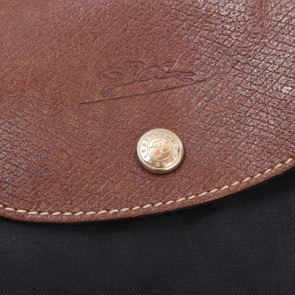 Longchamp Paris Le Pliage „Einkaufstasche“, ca. 37 cm, hergestellt in Frankreich – Schwarz