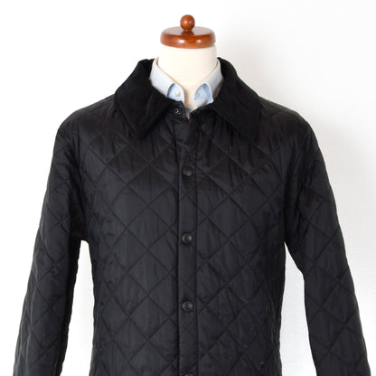 Barbour Liddesdale Quilted Jacket Size L Chest ca. 58cm - Black