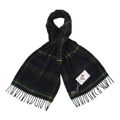Knize Wien Vintage 100% Cashmere Scarf ca. 134cm - Plaid