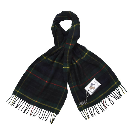 Knize Wien Vintage 100% Cashmere Scarf ca. 134cm - Plaid
