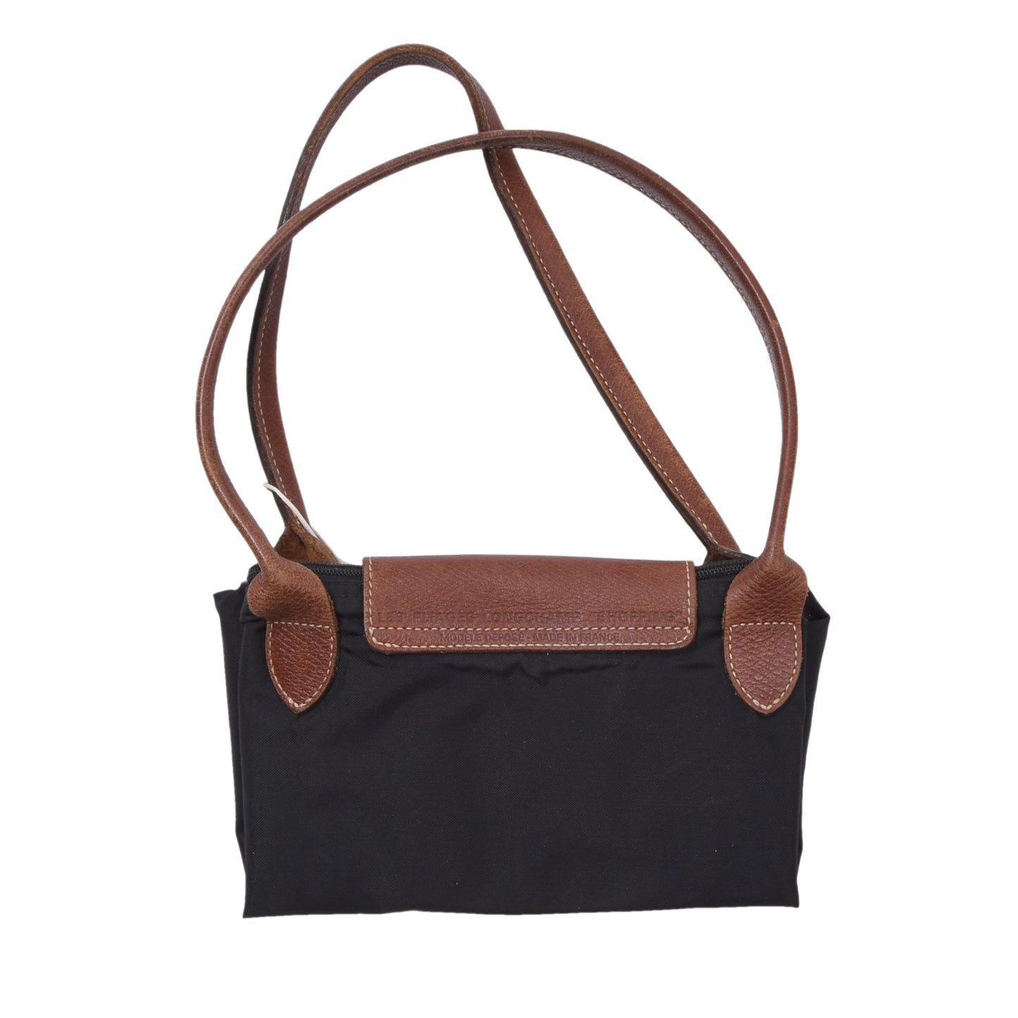 Longchamp Paris Le Pliage „Einkaufstasche“, ca. 37 cm, hergestellt in Frankreich – Schwarz