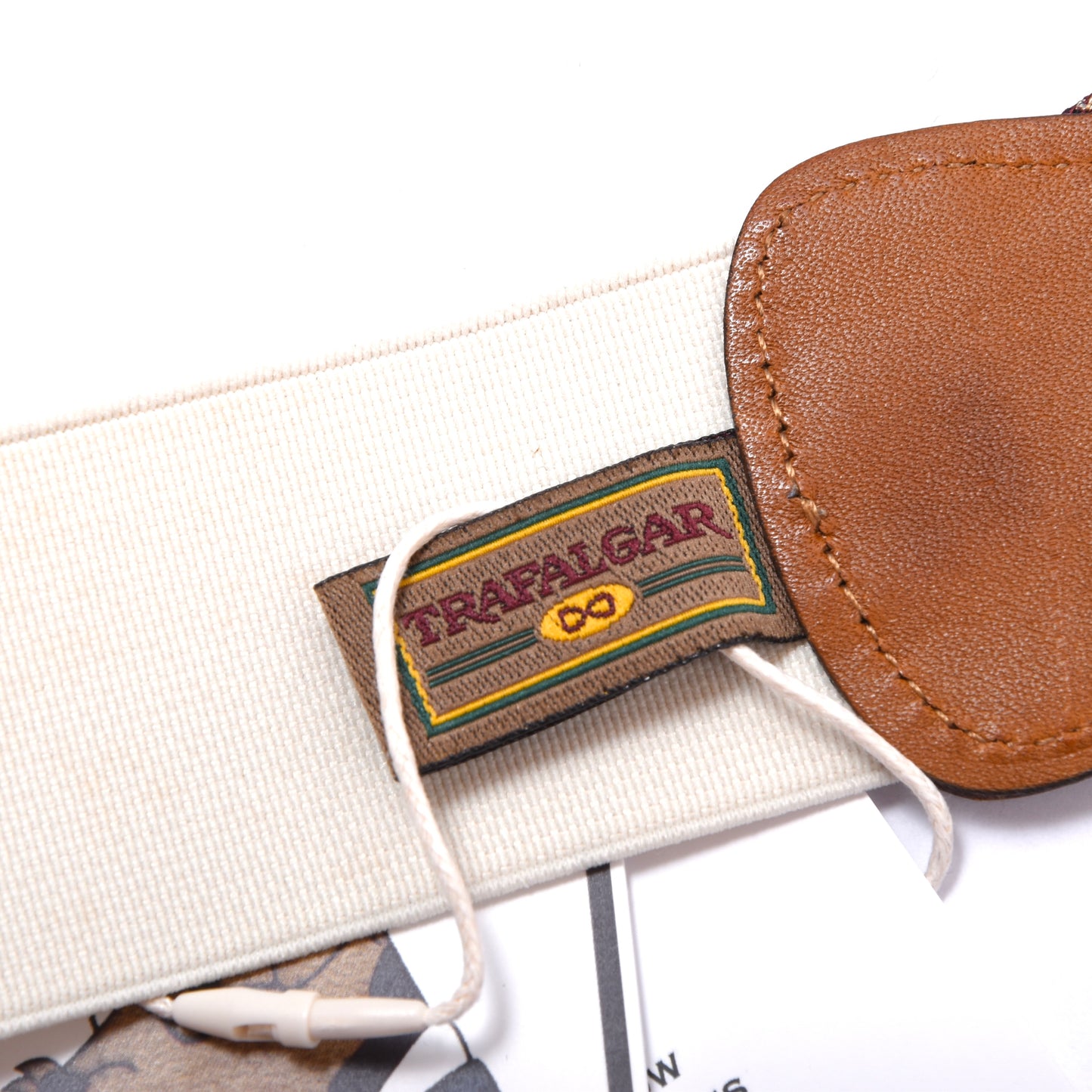 Trafalgar Silk Braces/Suspenders - Burgundy Houndstooth