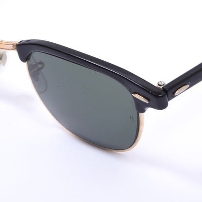 Vintage B&L Ray-Ban Clubmaster W0365 Sonnenbrille - Schwarz