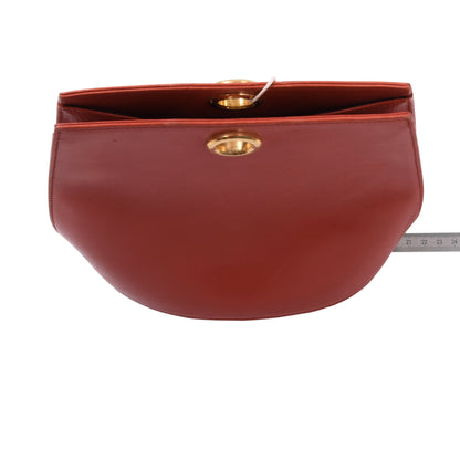 Salvatore Ferragamo Kleine Ledertasche ca. 20,5 cm - Orange