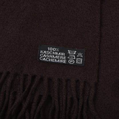 Classic 100% Cashmere Scarf ca. 132cm - Brown