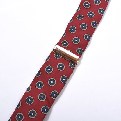 Classic Silk Braces/Suspenders - Red Neat