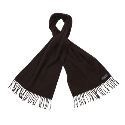 Classic 100% Cashmere Scarf ca. 132cm - Brown