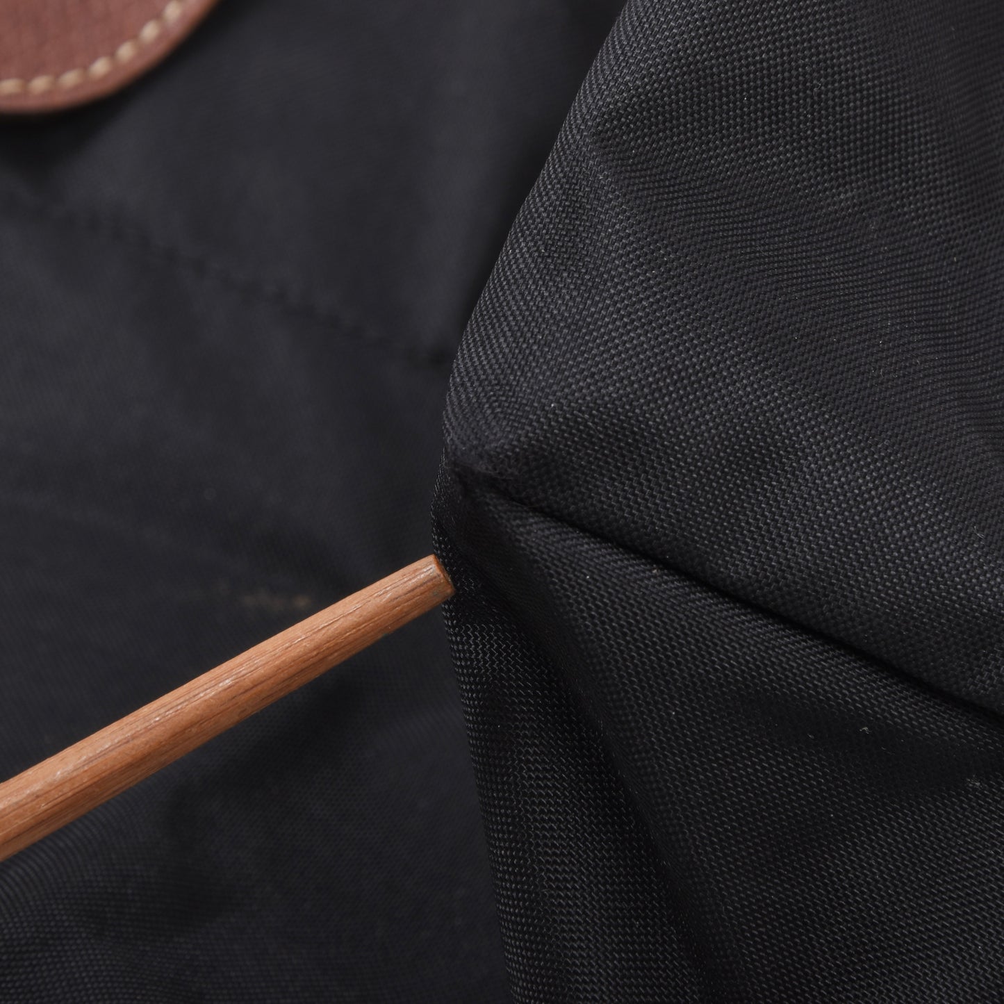 Longchamp Paris Le Pliage „Einkaufstasche“, ca. 37 cm, hergestellt in Frankreich – Schwarz