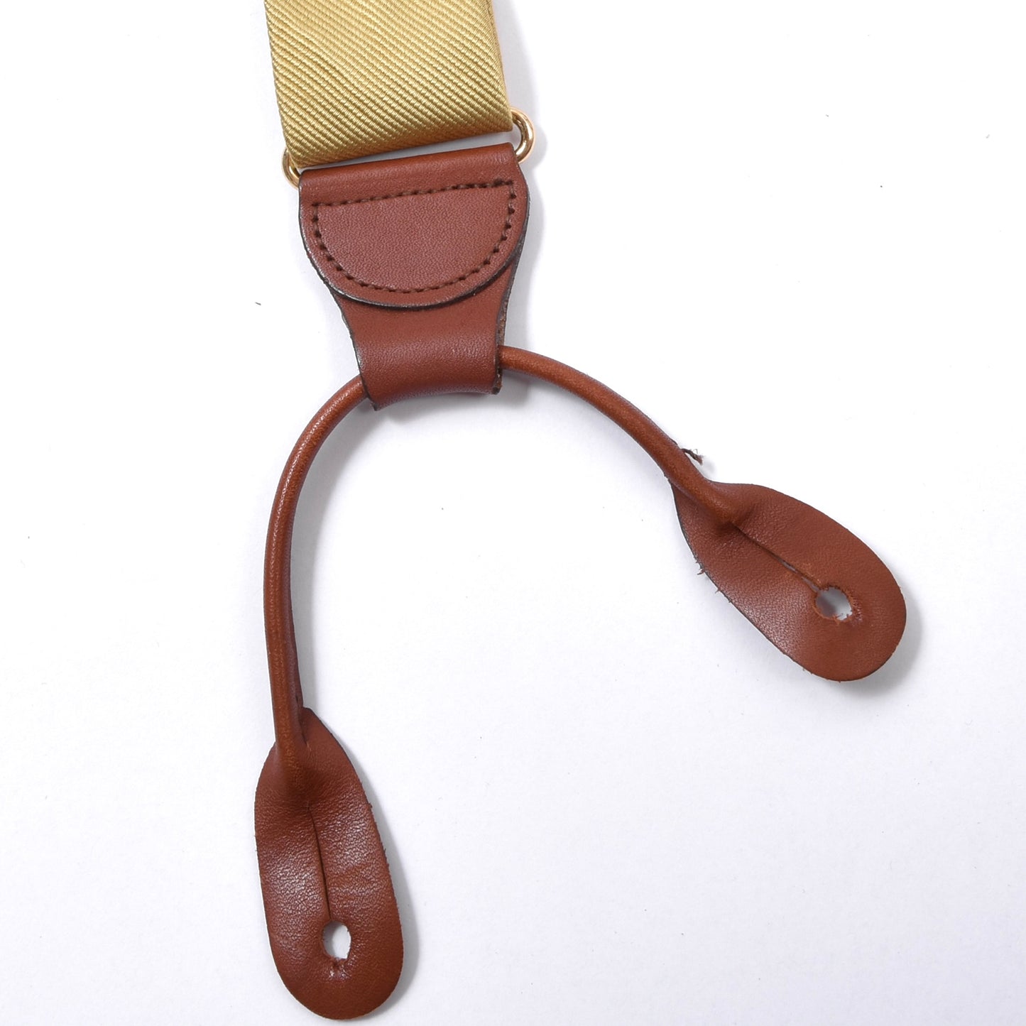 Brooks Brothers Silk Braces/Suspenders - Gold