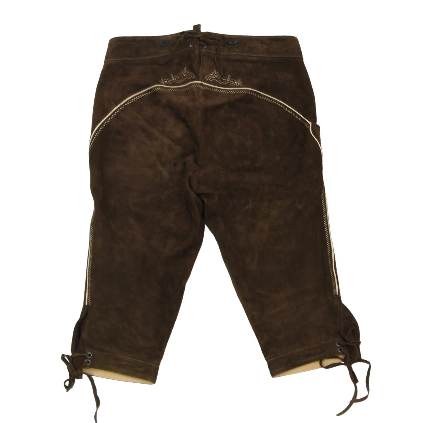 Karl Klüber Suede Lederhose ca. 45cm - Brown