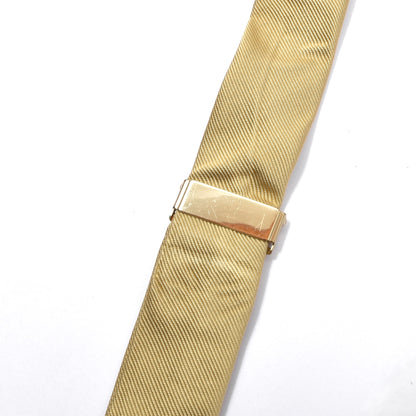 Brooks Brothers Silk Braces/Suspenders - Gold