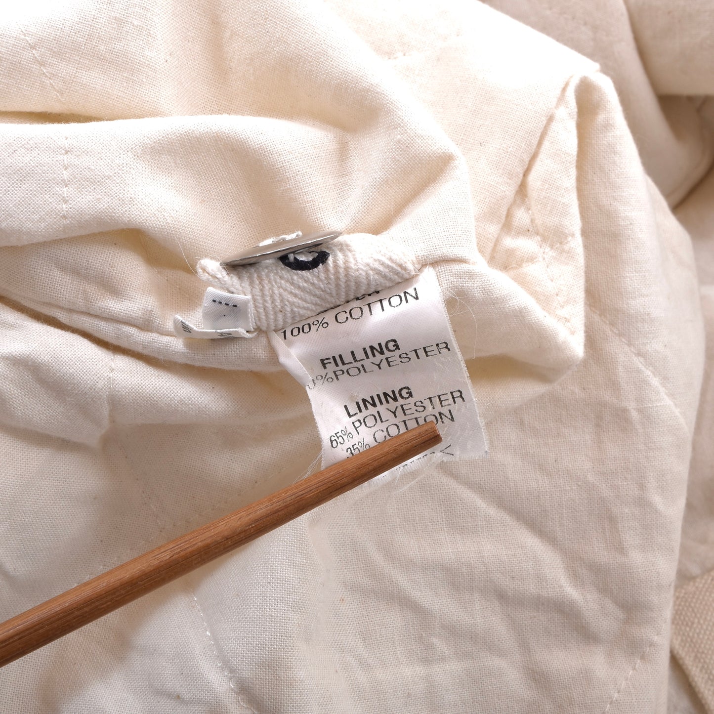 Vintage Musto Canvas Segeljacke Größe M ca. 61,5cm - Ecru