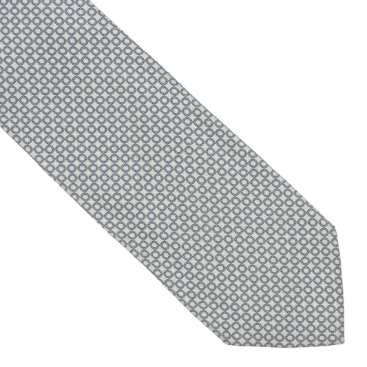 Franck Namani Silk Tie - Circle Print