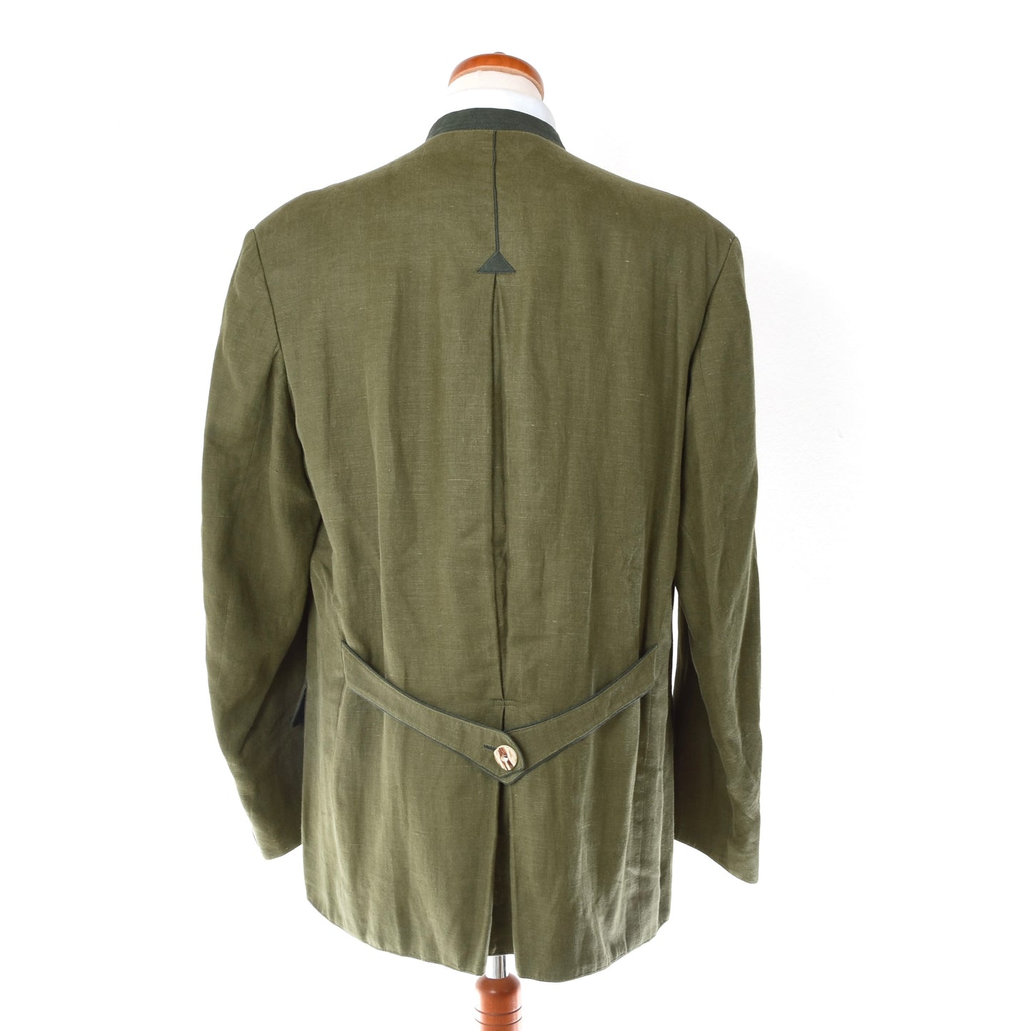 Habsburg Linen Janker/Jacket Size 54 ca. 62cm - Green