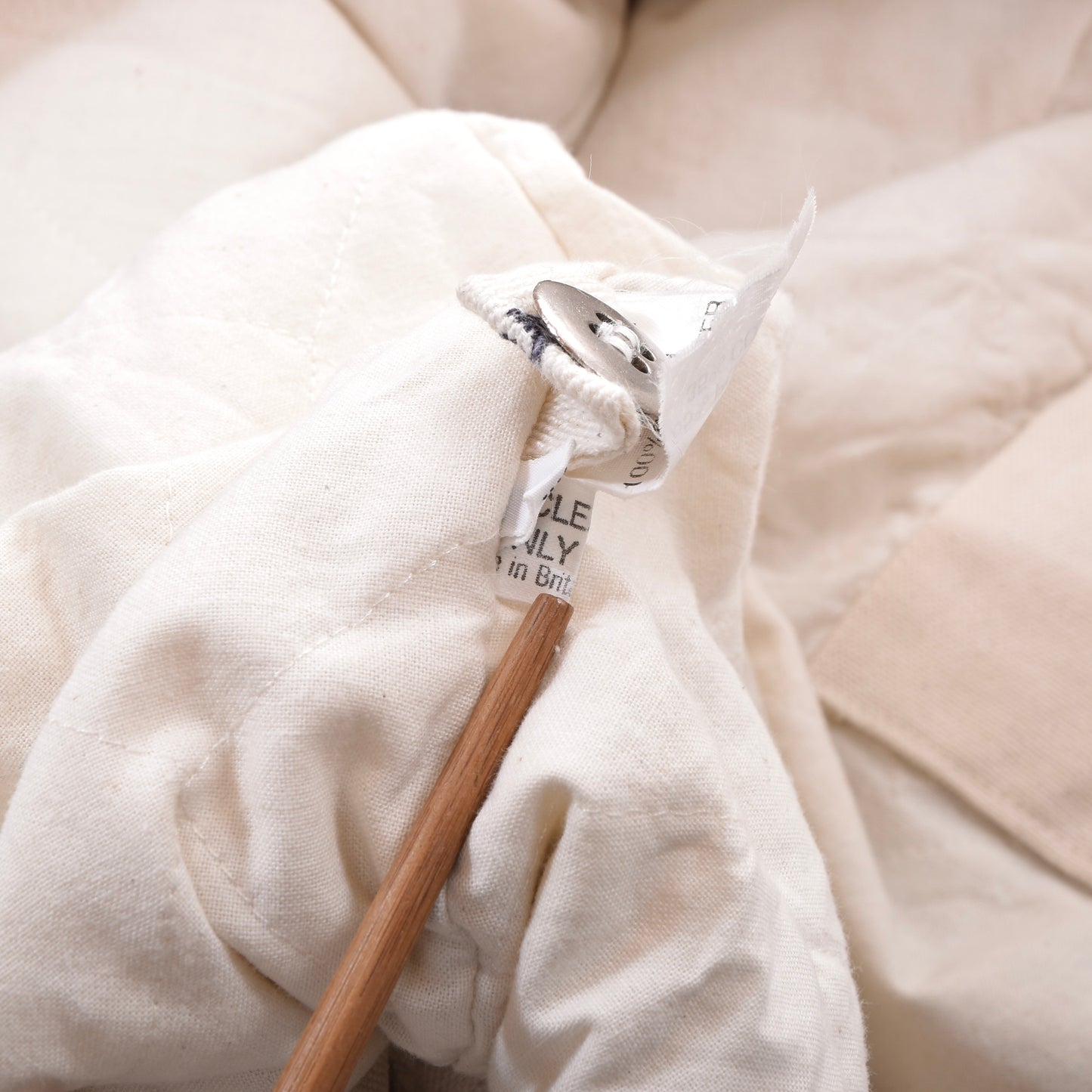 Vintage Musto Canvas Segeljacke Größe M ca. 61,5cm - Ecru