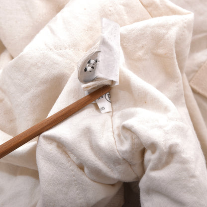 Vintage Musto Canvas Segeljacke Größe M ca. 61,5cm - Ecru