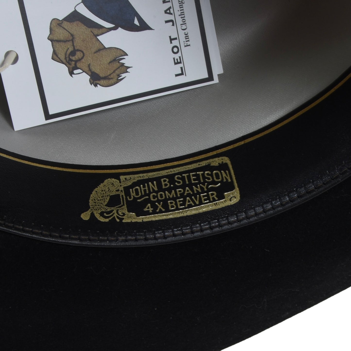 Stetson Rancher 4X Beaver Western Hat Size US 7 56 - Black