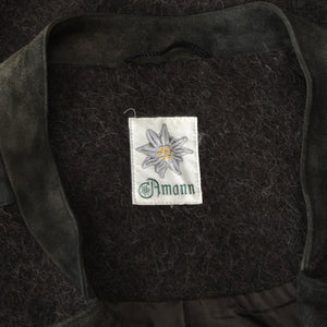 Amann Trachten Wool & Leather Janker/Jacket Size 54