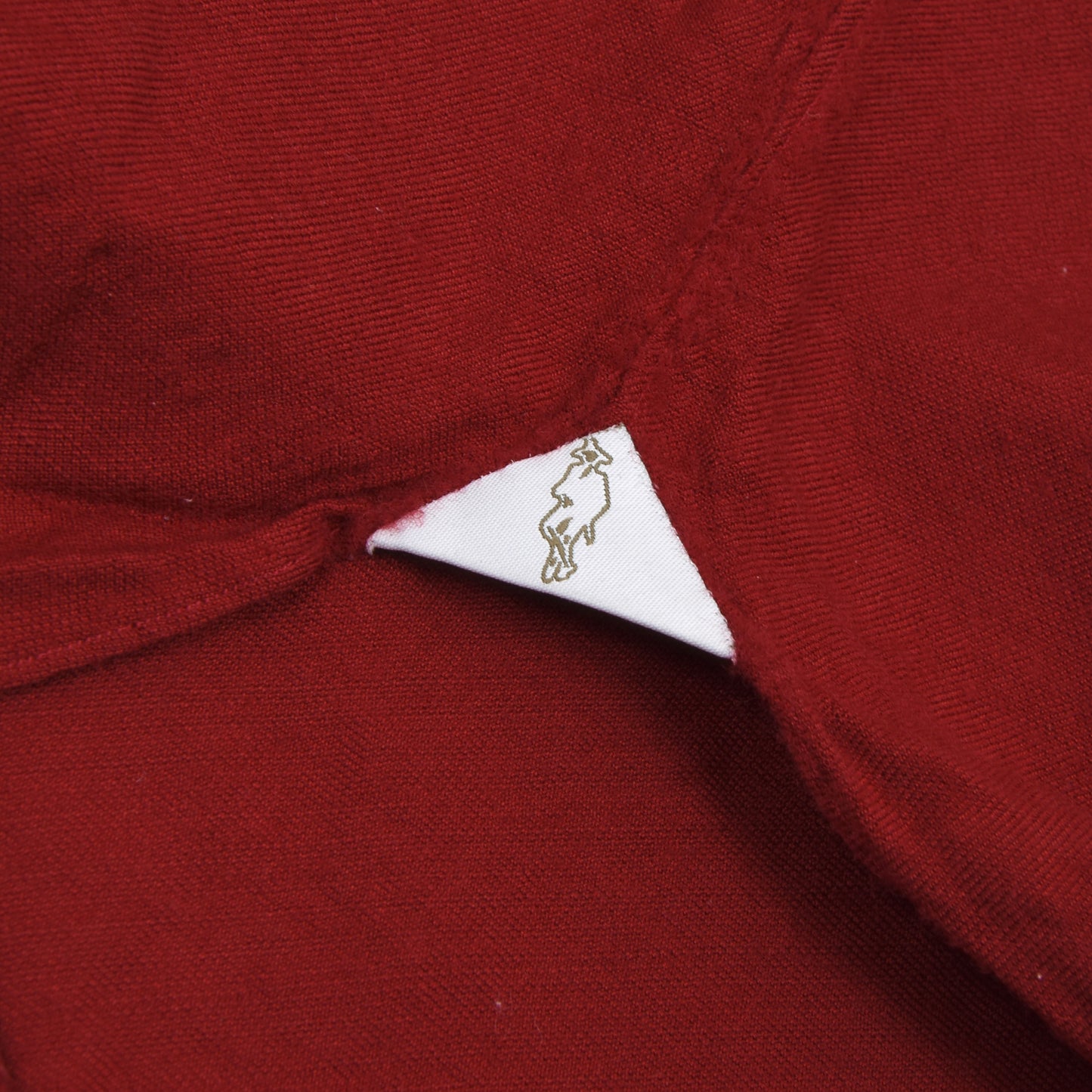 Arny's Paris Silk-Wool-Cashmere Shirt Size L - Red