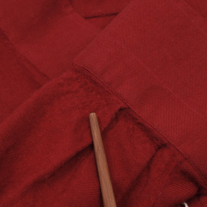 Arny's Paris Hemd Seide-Wolle-Kaschmir Größe L - Rot