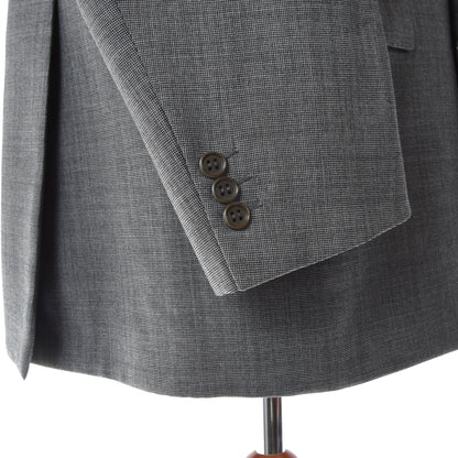 Brioni Double-Breasted Wool Suit Size 54/44 ca. 58cm - Grey