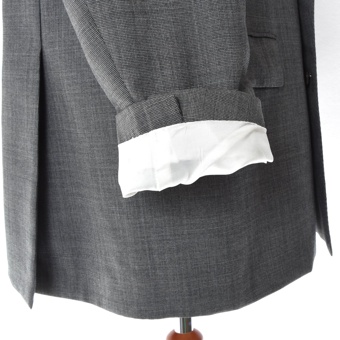 Brioni Double-Breasted Wool Suit Size 54/44 ca. 58cm - Grey