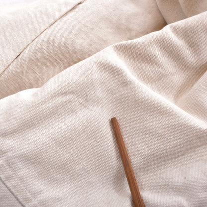 Vintage Musto Canvas Segeljacke Größe M ca. 61,5cm - Ecru