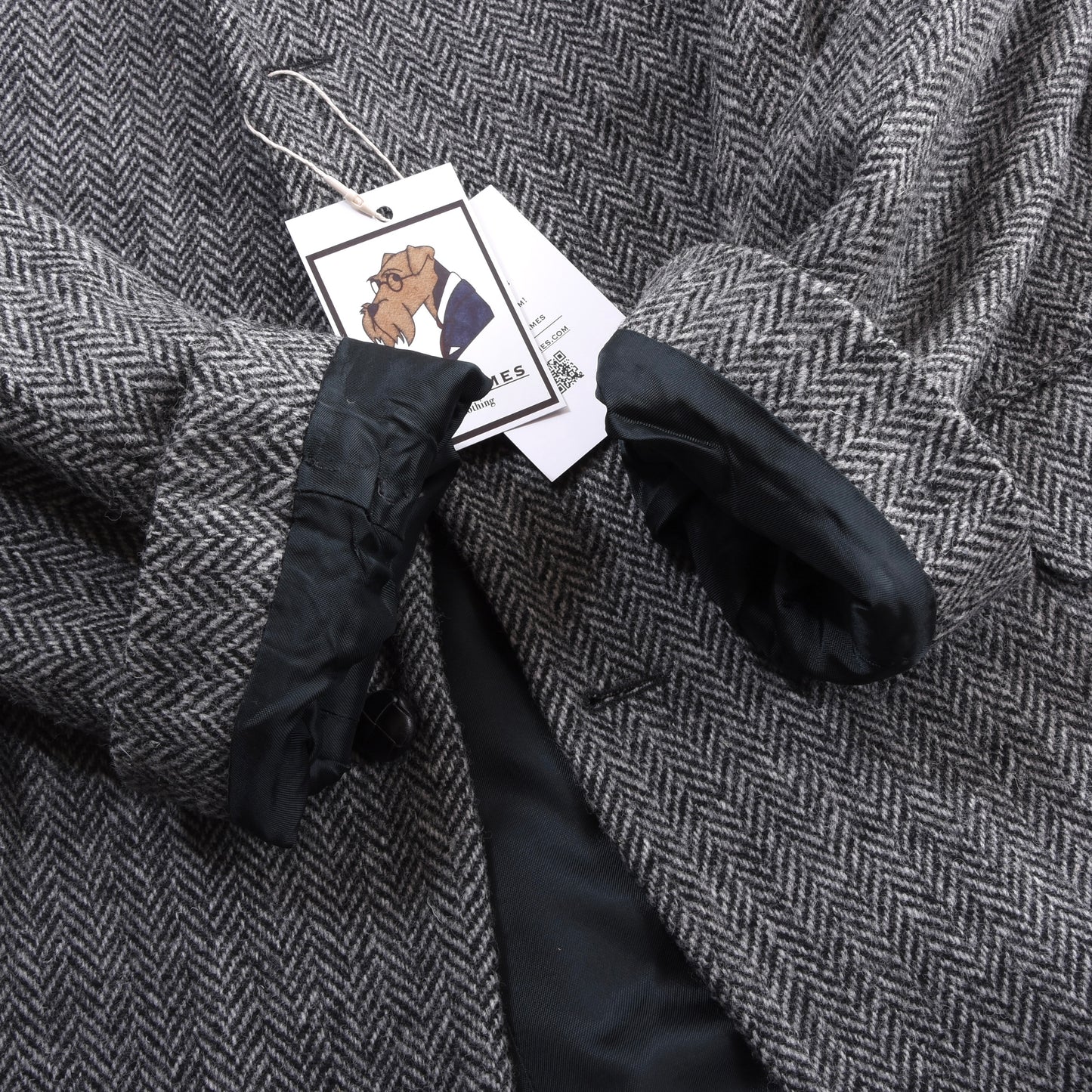 Harris-Tweed-Jacke, Größe 58, ca. 66 cm